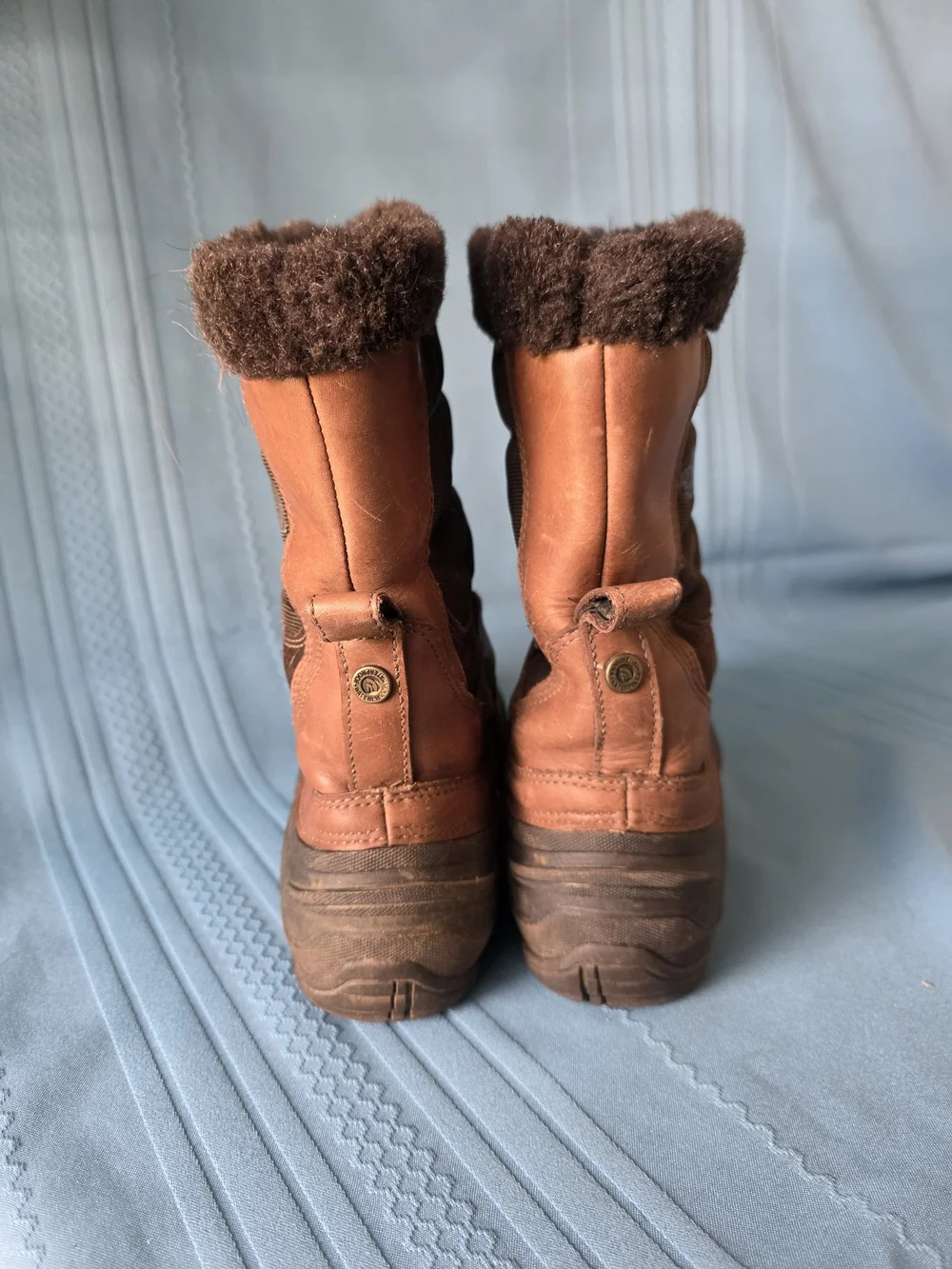 The North Face Chilkat III Waterproof Winter Snow Boots Brown Sz 8